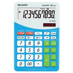 Sharp Desktop Calculator EL-M332B, blue