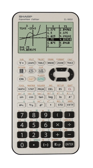 Sharp EL-9950G Graphic calculator (EN/DE)