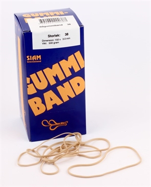 Siam Rubber Band no. 38 150x3.0mm (500g)