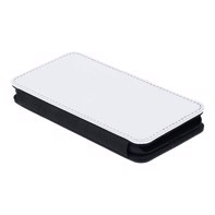 Apple iPhone 7 / 8 / SE2 - Flip Case Black Opens sideways - Leather Look
