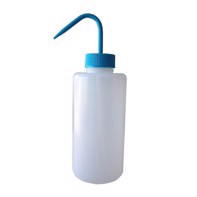 Plastflaske med sprøjterør 1 ltr. med blå spids