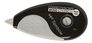 Tombow Correction Tape MONO Grip 5mm x 10m black