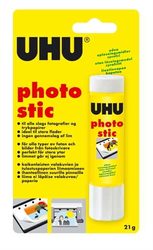 UHU Glue Stick for Photos 21g
