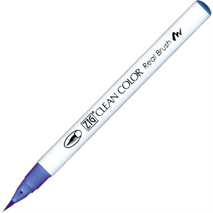 ZIG Clean Color Brush Pen 316 Iris Blue