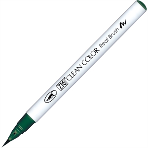 ZIG Clean Color Brush Pen 405 Dark Green