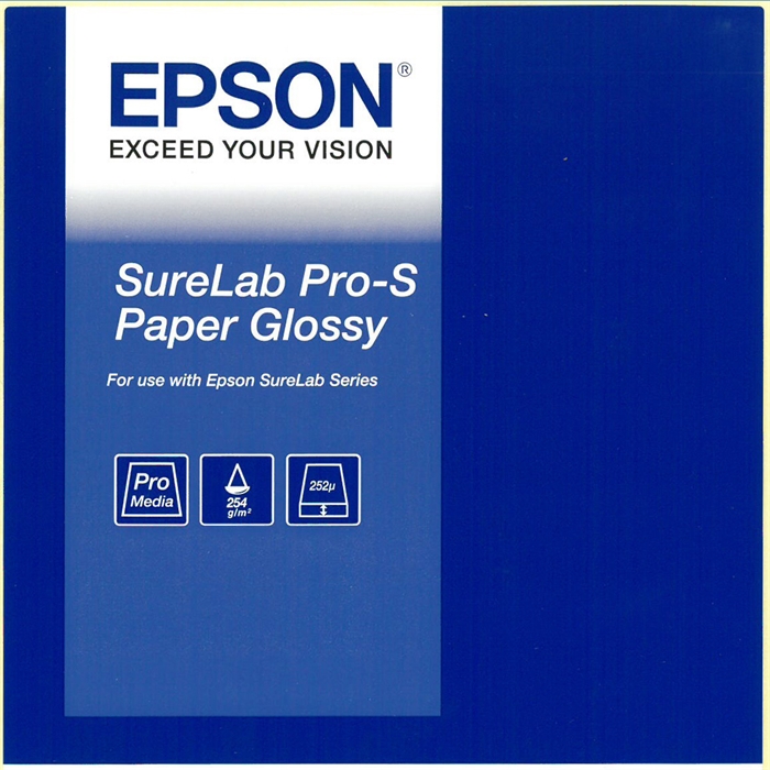 Epson SureLab Pro-S Paper Glossy BP 3.5" x 65 meters, 4 rolls