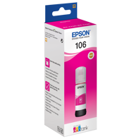 Epson T106 EcoTank Magenta blækflaske