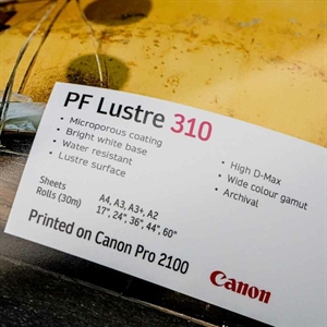 Fotospeed PF Lustre 310 g/m² - 17" x 30 meters