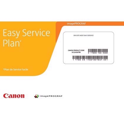 Canon Easy Service Plan 3 årig on-site service næste dag til IMAGEPROGRAF 60" PIGMENT